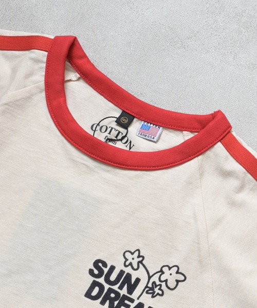 MARKEY'S（マーキーズ）の「【COTTON from U.S.A】Ａラインチュニック（チュニック・キッズ・オフホワイト/ブルー/杢グレー/チャコール・110/120/130/140/150/90/100）」の12枚目の写真