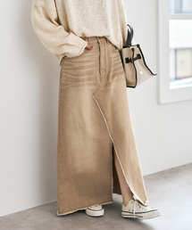 Spick & Span | 5 1/2 TRAPEZE LINE SKIRT(デニムスカート)