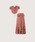 LA POMME petit�i���|�~�E�v�`�j�́uSweet Ruffle Vichy Check Set Up�i�Z�b�g�A�b�v�j�v�b���b�h
