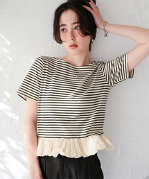 titivate | チビバルーン半袖トップス(Tシャツ/カットソー)