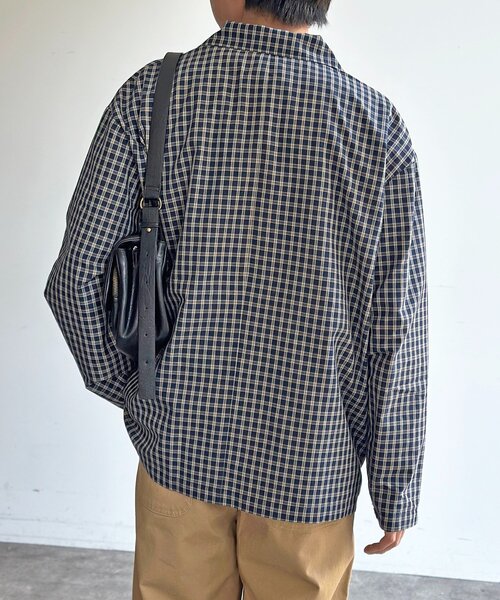 CPCM（シーピーシーエム）の「【U.S. POLO ASSN.】チェックシャツテーラードジャケット（テーラードジャケット・メンズ・ブラウン/ネイビー・MEDIUM/LARGE）」の16枚目の写真