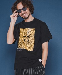 mt10173-middle onz S-S fine t-shirt (77leopard) Tシャツ(7726S180)