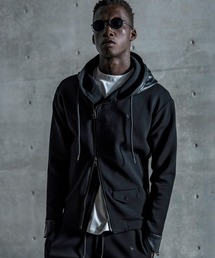 1PIU1UGUALE3  RELAX  | 1PIU1UGUALE3 RELAX(ウノピゥウノウグァーレトレ リラックス)バイカーテックフーディー(パーカー)