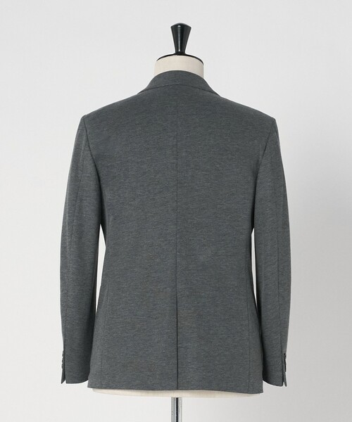 green label relaxing（グリーンレーベルリラクシング）の「ECOPET(R) ハニカムジャージ 2B ジャケット -ウォッシャブル-（テーラードジャケット・メンズ・ネイビー/グレー系・M/L/XL/S）」の18枚目の写真