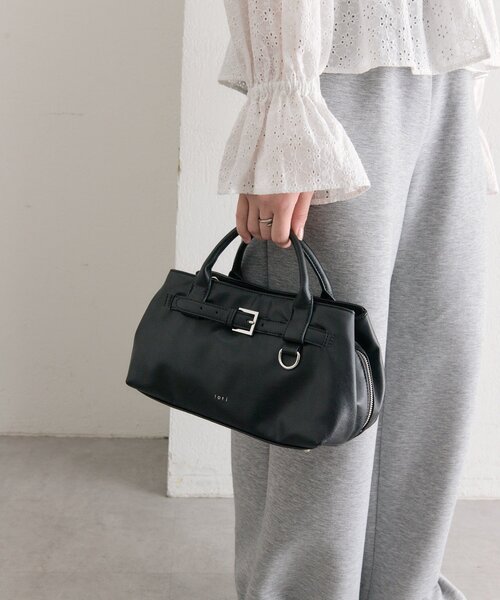 mystic（ミスティック）の「loti ベルト付きボストンバッグ（ボストンバッグ・レディース・ブラウン/ブラック・ONE SIZE）」の7枚目の写真