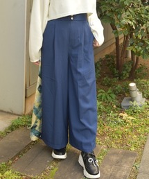 サイドPT切替フレアパンツ
