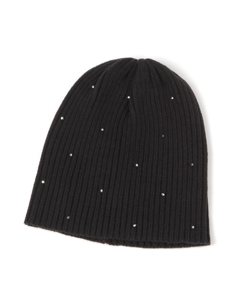 niko and...(ニコアンド)の「オリジナルパーツ付きニットワッチ(ニットキャップ/ビーニー・レディース・ブラック/グレー・0)」の7枚目の写真