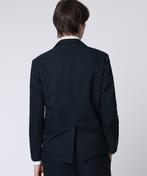 Psycho Bunny（サイコバニー）の「COOL DOTSホームスパンプリント セットアップジャケット（テーラードジャケット・メンズ・インディゴブルー/ダークグレー・MEDIUM/LARGE/LL）」の9枚目の写真