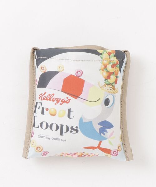 FRUIT OF THE LOOM（フルーツオブザルーム）の「【FRUIT OF THE LOOM/フルーツオブザルーム】VINTAGE Kellogg’ s mesh eco bag / ヴィンテージケロッグメッシュエコバッグ（トートバッグ・レディース・ブラック/サックスブルー/オレンジ・FREE）」の13枚目の写真
