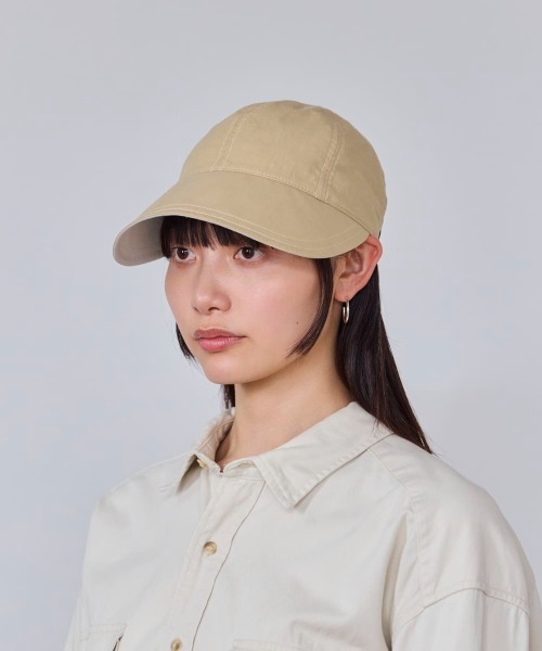 OVERRIDE（オーバーライド）の「OVERRIDE  C/L TYPE WIDE CAP SGP / オーバーライド（キャップ・レディース・ブラック/ベージュ/グレー・57~59cm）」の3枚目の写真