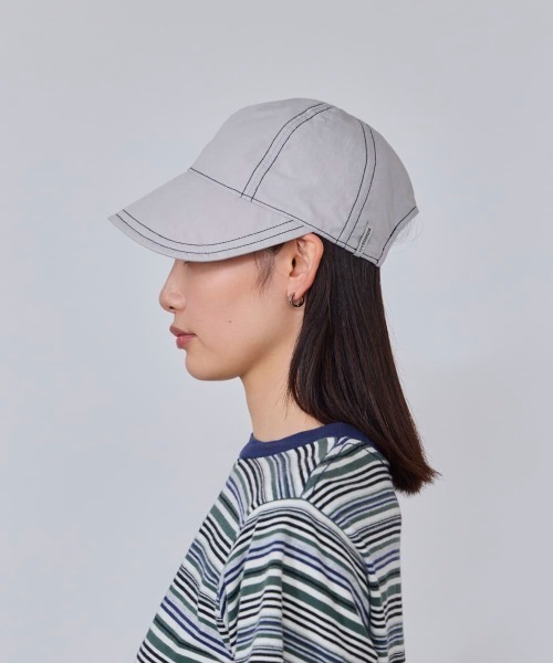 OVERRIDE（オーバーライド）の「OVERRIDE  C/L TYPE WIDE CAP SGP / オーバーライド（キャップ・レディース・ブラック/ベージュ/グレー・57~59cm）」の12枚目の写真
