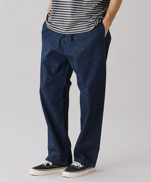 DANTON(ダントン)の「DANTON | デニム イージーパンツ MEN(デニムパンツ・メンズ・ダークインディゴブルー・42/40)」の1枚目の写真