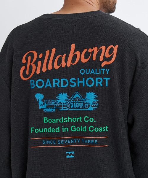 BILLABONG（ビラボン）の「ビラボン BILLABONG アウトドアカジュアル スウェットトレーナー BURLEIGH STORE（スウェット・メンズ・ブラック/クリーム・M/LL/L）」の5枚目の写真
