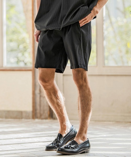 CAMBIO(カンビオ)の「mp14665-リブラインショートパンツ(BP-BFS0089)(その他パンツ・メンズ・ベージュ/ネイビー/ブラック/オリーブ・S/M/L)」の12枚目の写真