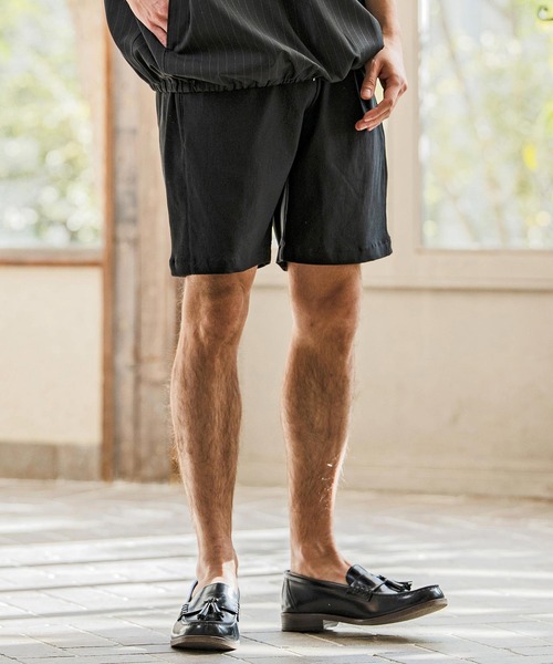 CAMBIO(カンビオ)の「mp14665-リブラインショートパンツ(BP-BFS0089)(その他パンツ・メンズ・ベージュ/ネイビー/ブラック/オリーブ・S/M/L)」の13枚目の写真