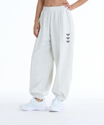 ROXY（ロキシー）の「ROXY ウィメンズ FITNESS TRIPLE HEARTS PANTS ロングパンツ 【2026年春夏モデル】/ロキシーUVカット接触冷感センタープリーツスウェットパンツ（スウェットパンツ）」