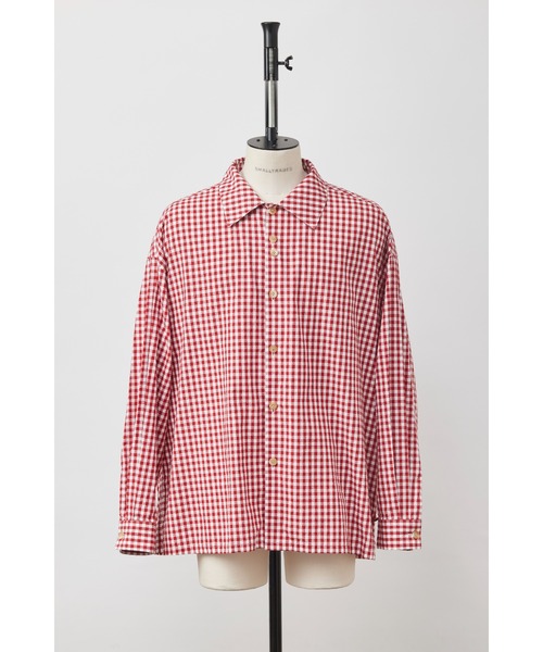 SHINYAKOZUKA（シンヤコヅカ）の「ROOMY SHIRT(ISSUE#8)（シャツ/ブラウス・メンズ・チェック/ストライプ・X-SMALL/SMALL/MEDIUM/LARGE）」の5枚目の写真