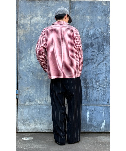 SHINYAKOZUKA（シンヤコヅカ）の「ROOMY SHIRT(ISSUE#8)（シャツ/ブラウス・メンズ・チェック/ストライプ・X-SMALL/SMALL/MEDIUM/LARGE）」の8枚目の写真