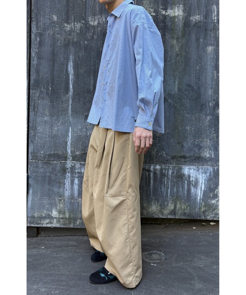 SHINYAKOZUKA（シンヤコヅカ）の「ROOMY SHIRT(ISSUE#8)（シャツ/ブラウス・メンズ・チェック/ストライプ・X-SMALL/SMALL/MEDIUM/LARGE）」の10枚目の写真