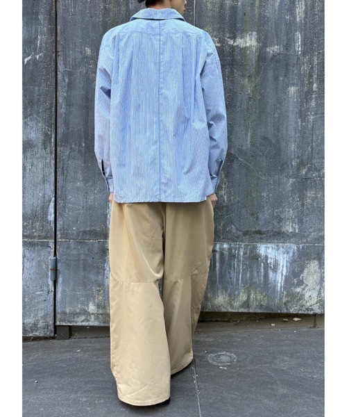 SHINYAKOZUKA（シンヤコヅカ）の「ROOMY SHIRT(ISSUE#8)（シャツ/ブラウス・メンズ・チェック/ストライプ・X-SMALL/SMALL/MEDIUM/LARGE）」の11枚目の写真