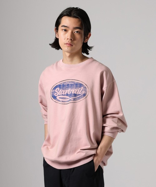BAYFLOW(ベイフロー)の「SNOWアソートTシャツ(Tシャツ/カットソー・メンズ・ピンク/イエロー/チャコール/アイボリー・LARGE/MEDIUM)」の4枚目の写真