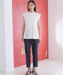 組曲 | ライトリネンライクテーパード パンツ(その他パンツ)