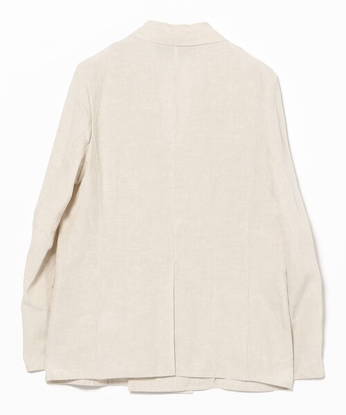 Demi-Luxe BEAMS(デミルクス ビームス)の「【別注】TICCA / リネン ジャケット(その他アウター・レディース・ベージュ/ブラック・ONE SIZE)」の17枚目の写真
