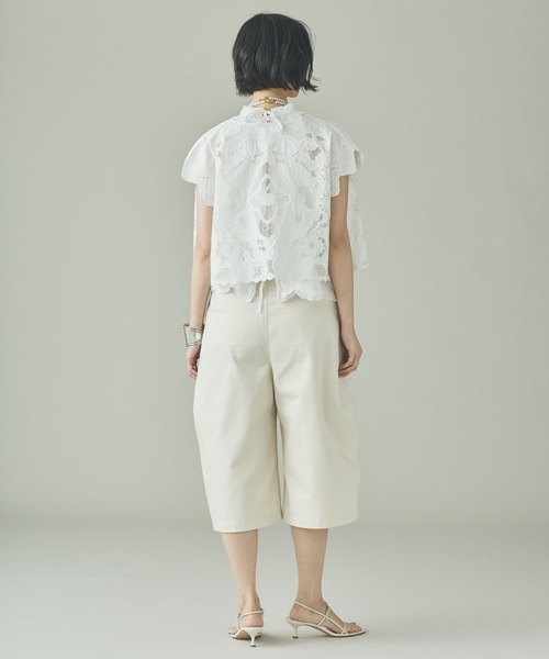 Curensology（カレンソロジー）の「Curensology(カレンソロジー)/ニューエンブロイダリーブラウス（シャツ/ブラウス・レディース・ホワイト・FREE）」の7枚目の写真