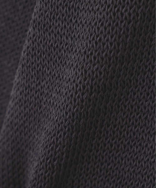 MHL.（エムエイチエル）の「COATED COTTON（カーディガン/ボレロ・レディース・チャコール/オフホワイト・2）」の11枚目の写真