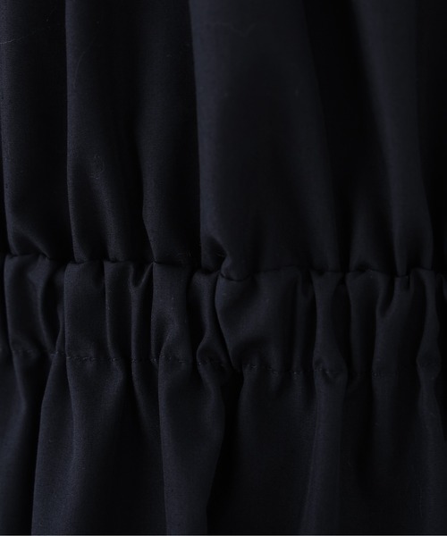 N.(N. Natural Beauty Basic)(エヌエヌナチュラルビューティーベーシック)の「ローンタックショルダーワンピース(ワンピース・レディース・ブラック/ダークブラウン/ラベンダー・SMALL/MEDIUM)」の11枚目の写真