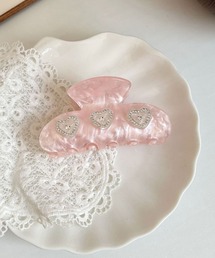 ULEULA（ウルア）の「キラキラストーンマーブルバンスクリップ/ヘアクリップ（バレッタ/ヘアクリップ）」