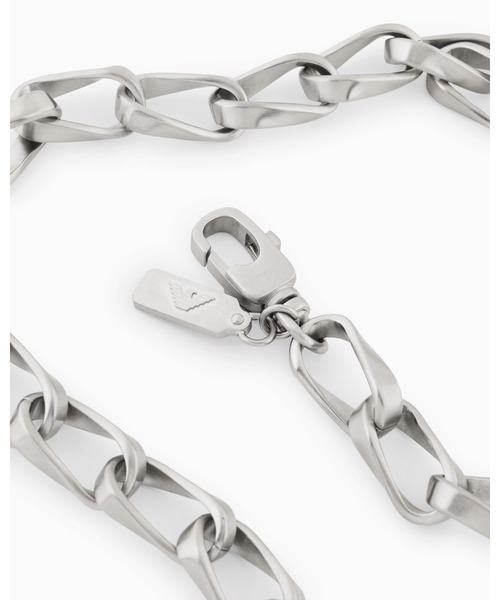 EMPORIO ARMANI(エンポリオアルマーニ)の「【エンポリオ アルマーニ】 チェーンネックレス ステンレススチール(ネックレス・メンズ・その他1・FREE)」の2枚目の写真