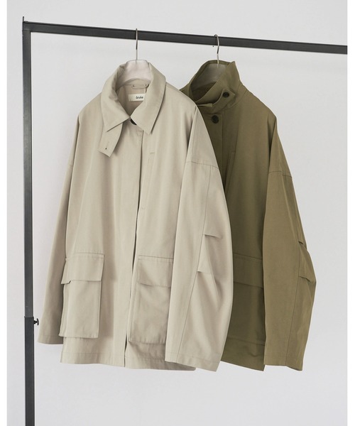 anuke（アンヌーク）の「Over Half Coat（テーラードジャケット・レディース・アイボリー/ベージュ・36inch/38inch）」の13枚目の写真