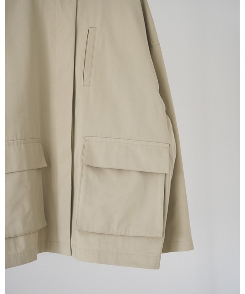 anuke（アンヌーク）の「Over Half Coat（テーラードジャケット・レディース・アイボリー/ベージュ・36inch/38inch）」の17枚目の写真