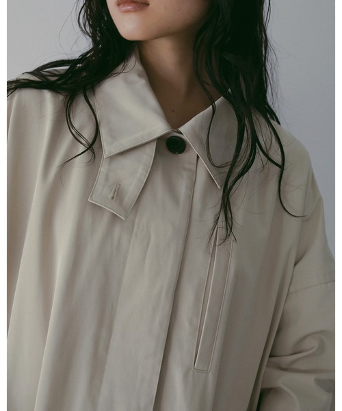 anuke（アンヌーク）の「Over Half Coat（テーラードジャケット・レディース・アイボリー/ベージュ・36inch/38inch）」の5枚目の写真