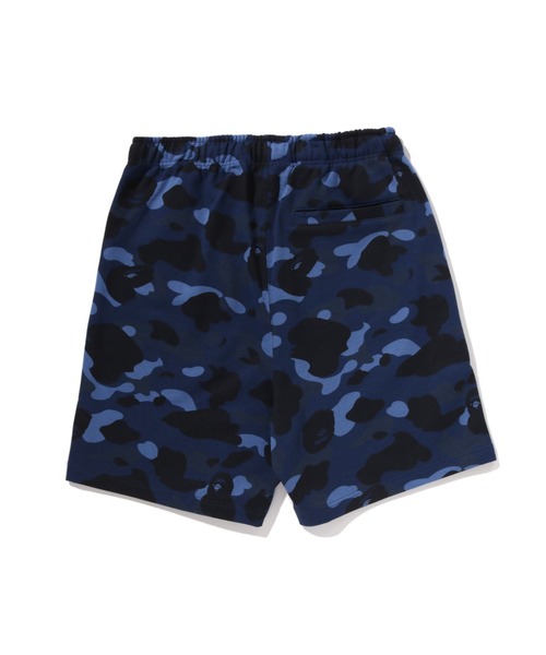 A BATHING APE(アベイシングエイプ)の「COLOR CAMO METAL APE HEAD RELAXED FIT SWEAT SHORTS(その他パンツ・メンズ・ブラック/ネイビー/パープル/グリーン・MEDIUM/XX-LARGE/X-LARGE/SMALL/LARGE)」の7枚目の写真