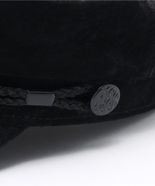 Pretty Green(プリティーグリーン)の「レノンハット(キャスケット・メンズ・ブラック/チョコ・MEDIUM/SMALL)」の7枚目の写真