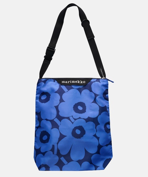 marimekko(マリメッコ)の「Unikko / Neat Crossbody bag M(ショルダーバッグ・レディース・ネイビー・FREE)」の2枚目の写真
