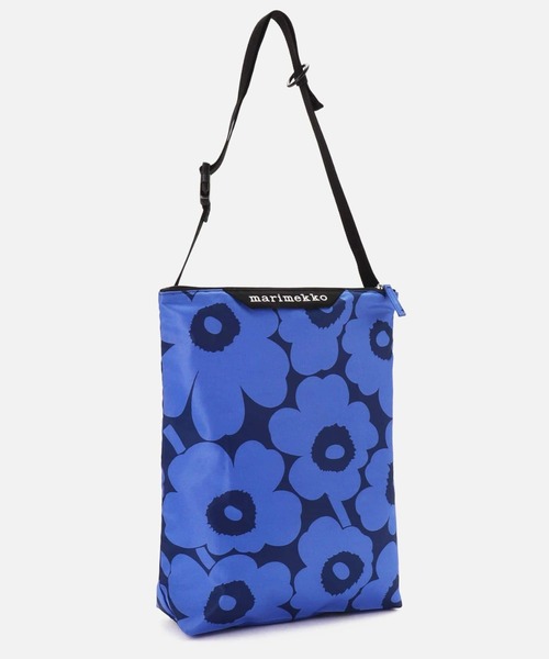 marimekko(マリメッコ)の「Unikko / Neat Crossbody bag M(ショルダーバッグ・レディース・ネイビー・FREE)」の4枚目の写真