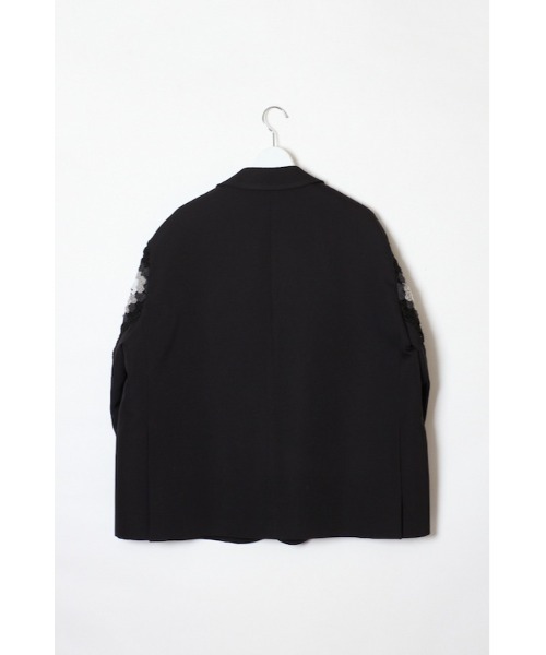 DISCOVERED（ディスカバード）の「DISCOVERED CROCHET SLEEVE JACKET（その他アウター・メンズ・ベージュ/ブラック・3/1）」の3枚目の写真