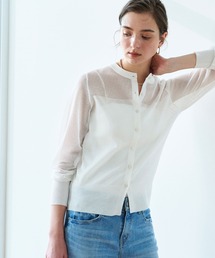 N.O.R.C（ノーク）の「メッシュニットカーディガン（カーディガン/ボレロ）」