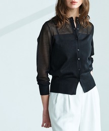 N.O.R.C（ノーク）の「メッシュニットカーディガン（カーディガン/ボレロ）」