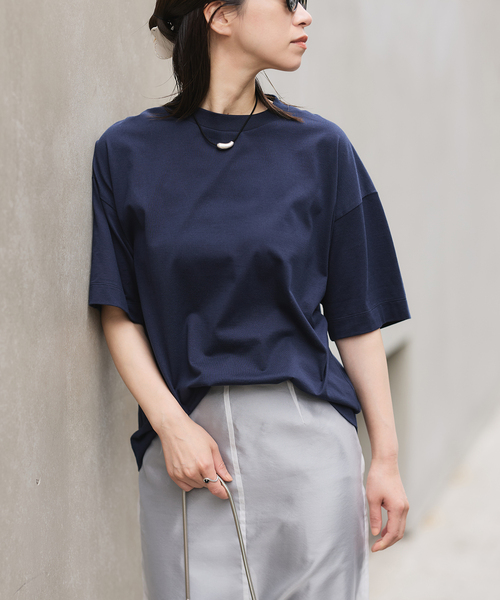 SLOANE(スローン)の「《追加》SLOANE スローン 別注Tシャツ(Tシャツ/カットソー・レディース・ネイビー/ブラック/グリーン/ホワイト・FREE)」の4枚目の写真
