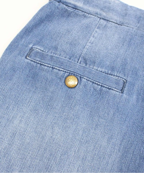 RNA-N（アールエヌエーエヌ）の「R4451 ライトデニムワイドスラックス（デニムパンツ・レディース・ライトインディゴブルー・SMALL/MEDIUM）」の14枚目の写真