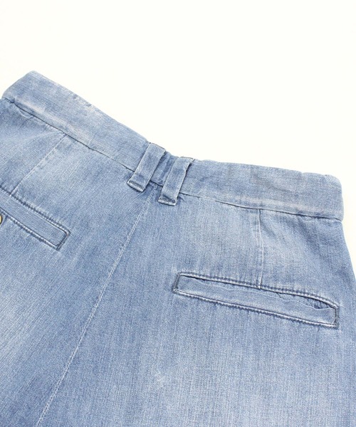 RNA-N（アールエヌエーエヌ）の「R4451 ライトデニムワイドスラックス（デニムパンツ・レディース・ライトインディゴブルー・SMALL/MEDIUM）」の15枚目の写真