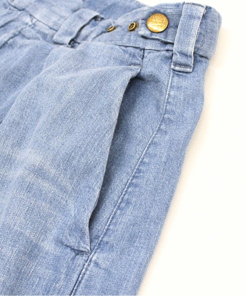 RNA-N（アールエヌエーエヌ）の「R4451 ライトデニムワイドスラックス（デニムパンツ・レディース・ライトインディゴブルー・SMALL/MEDIUM）」の17枚目の写真