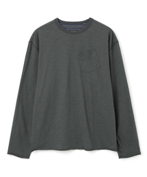 Millo Archive（ミロ アーカイブ）の「デュアルリバーシブルロングスリーブ [チャコール]（Tシャツ/カットソー）」