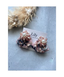 【Lily accessory】インド刺繡イヤリング(MA)