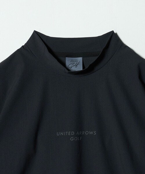 UNITED ARROWS GOLF(ユナイテッドアローズゴルフ)の「メンズ ショートスリーブ モックネック シャツ 接触冷感 UV ストレッチ(Tシャツ/カットソー・メンズ・オフホワイト/ブラック・M/XL/L)」の18枚目の写真