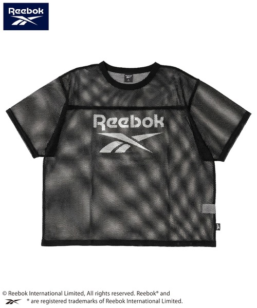 Reebok(リーボック)の「【karlas別注】Reebok リーボック メッシュTシャツ 半袖 ロゴT(Tシャツ/カットソー・レディース・ブラック/グレー/ネイビー・M/L/LL)」の17枚目の写真
